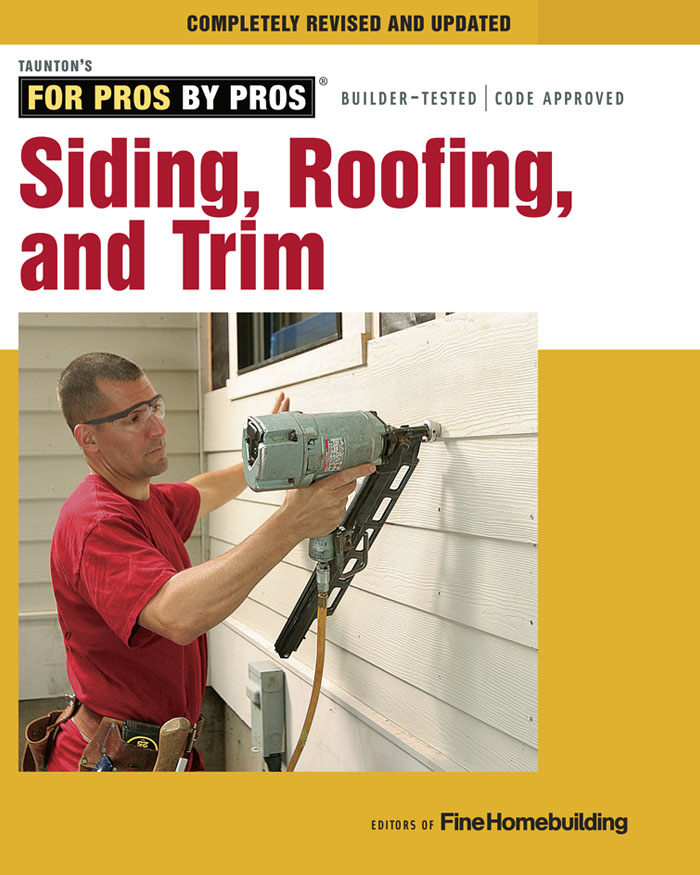 For Pros by Pros: Siding, Roofing, and Trim (Paperback)