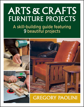 Arts & Crafts Furniture Projects (Paperback)