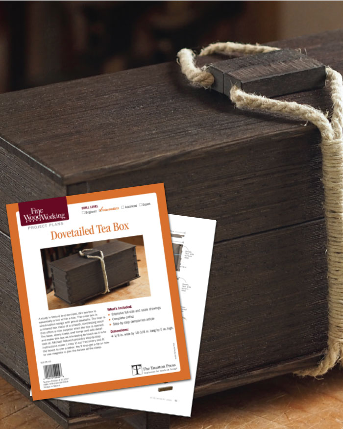Dovetailed Tea Box (Digital Plan)