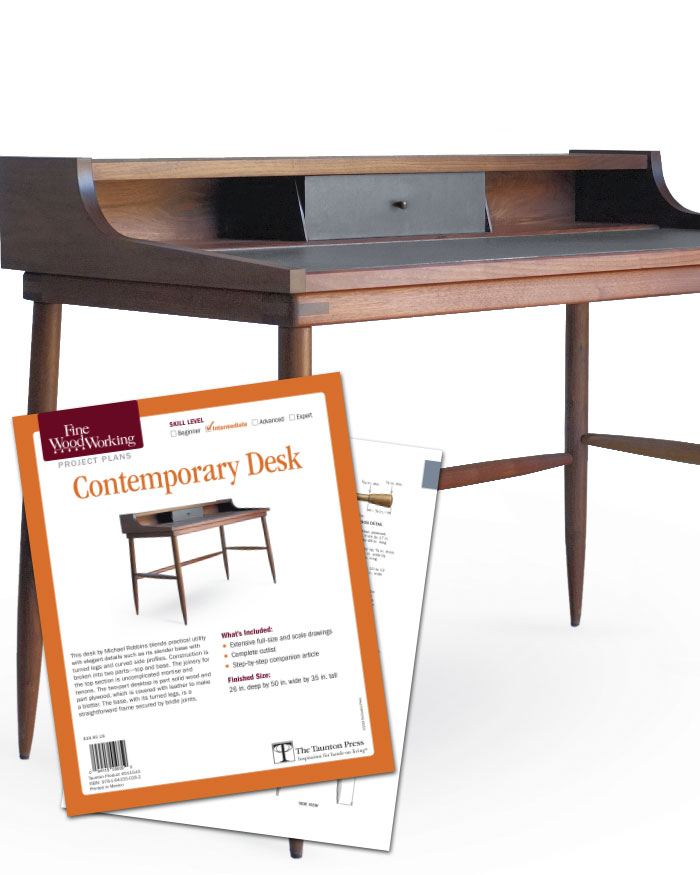 Contemporary Desk (Digital Plan)