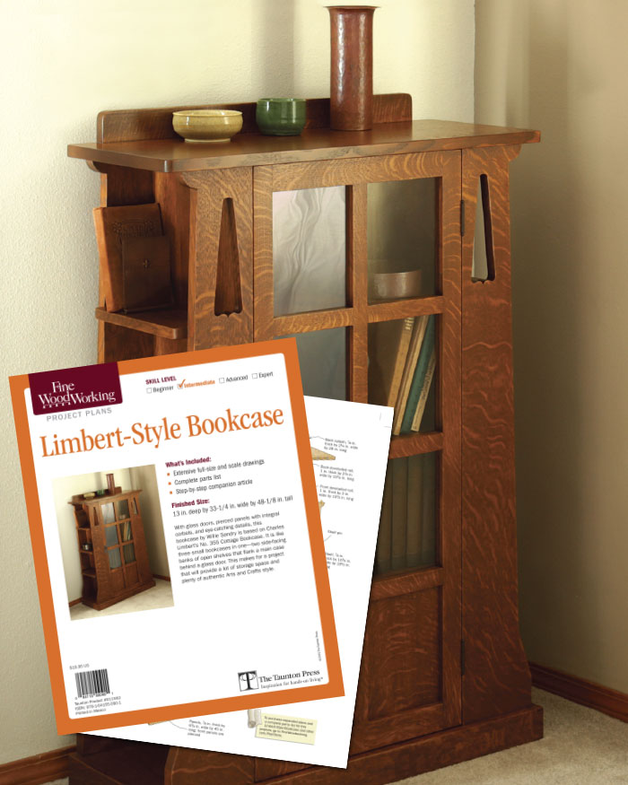 Limbert-Style Bookcase (Digital Project Plan)