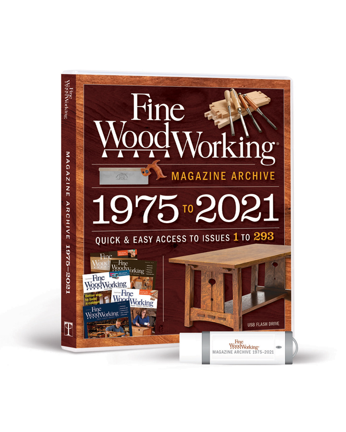 2021 Fine Woodworking Archive (USB)