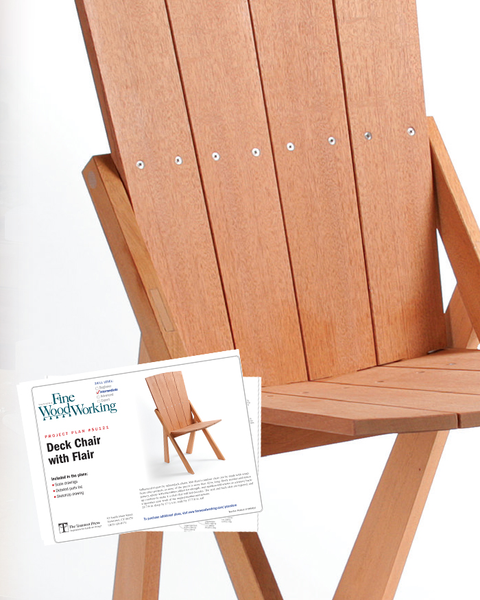 Deck Chair with Flair (Digital Plan)