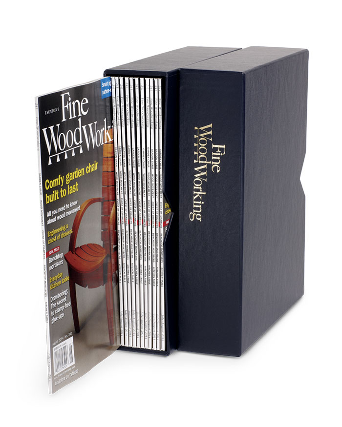 Fine Woodworking Magazine Slipcase Woodworking Slipcases